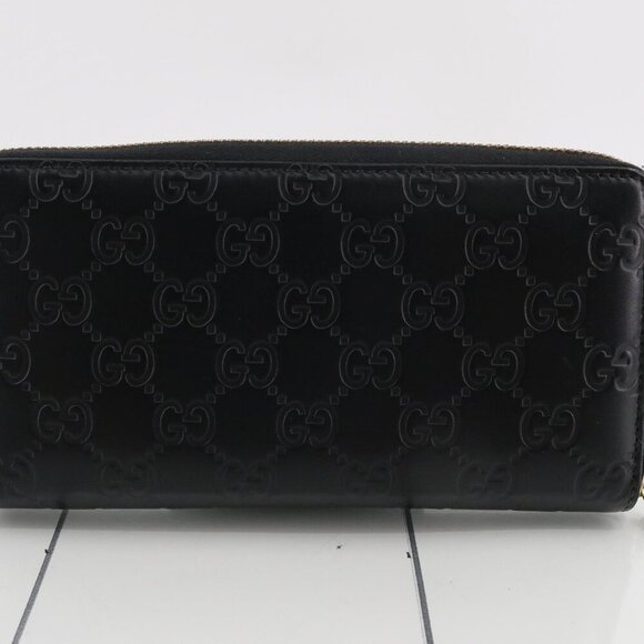 Guccissima- Round Zipper Long Wallet - Picture 4 of 15